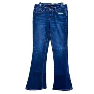 A.n.a flare jeans, womens size 10, dark blue wash